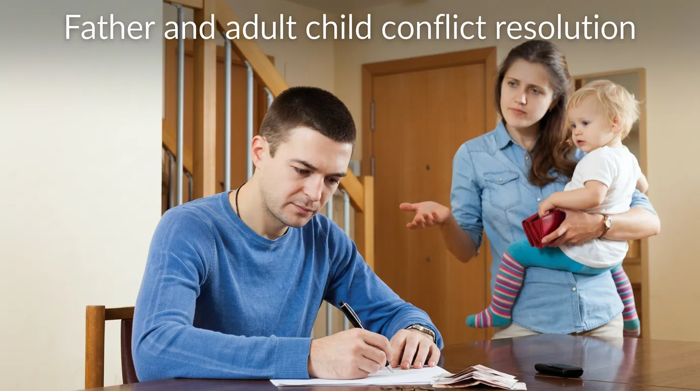How to Resolve Conflicts Between an Adult Child and Their Father